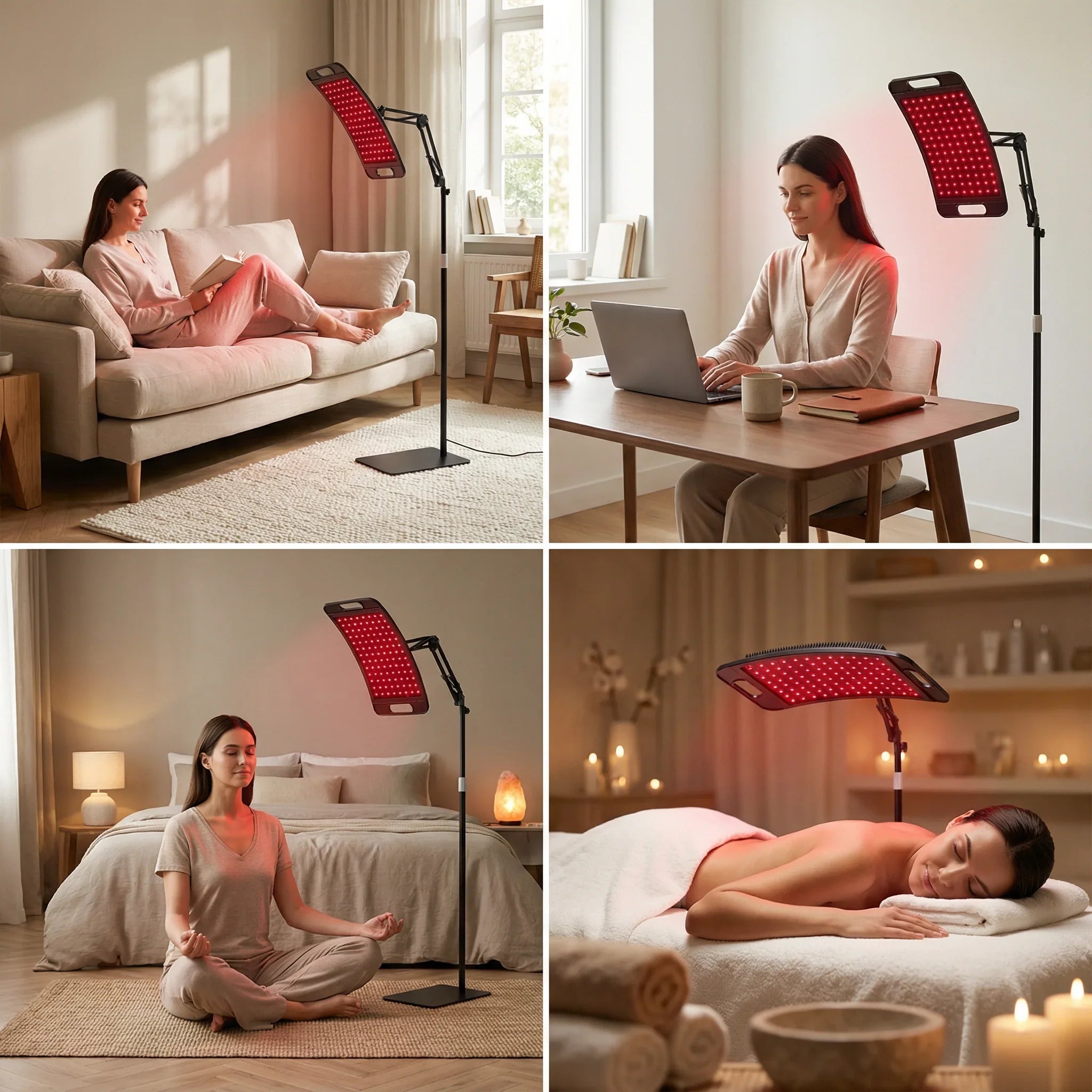 Nicebeam Sleep Recovery Red Light Therapy Lamp