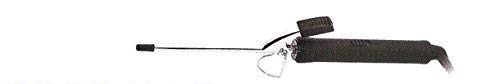 3/8 Inch Silver Curling Iron, Curls And Smooths Hair, Safety Stand & Tip, 430, Perfect For All Hair Types, Low/High Setting, 3/8