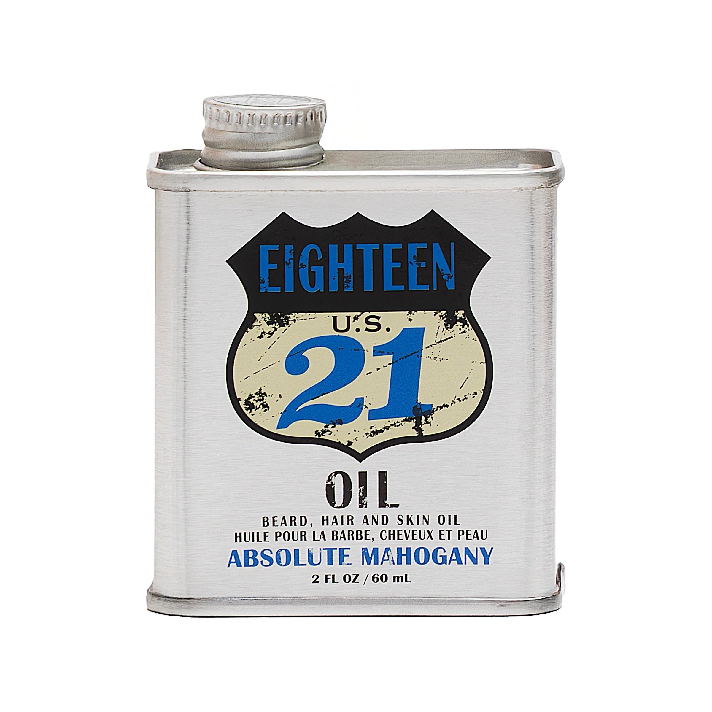 18.21 Man Made Beard, Hair, & Skin Oil Absolute Mahogany