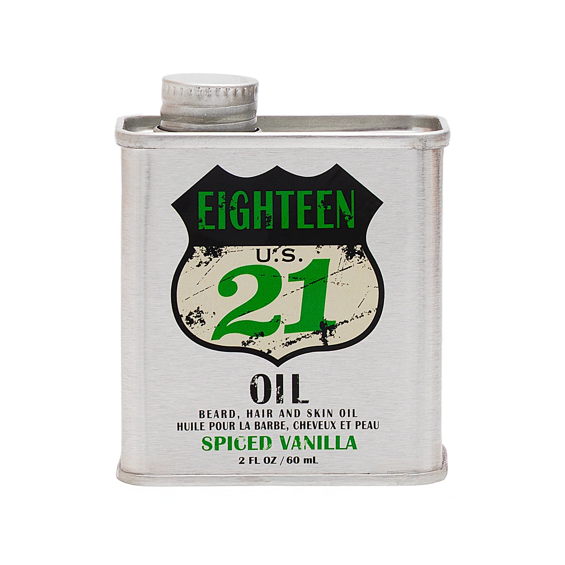 18.21 Man Made Beard, Hair, & Skin Oil Spiced Vanilla