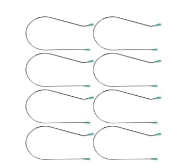 8 Pcs Hot Roller Clips Replacement Kit  Securing Pins for 2 Inch Hot Rollers, Durable Hair Rollers Clips, Styling Tools Accesso