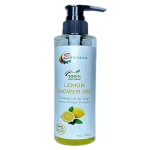 Glamezone Lemon Body Wash For Body Cleanser With Freshness Suitable For All Skin Types