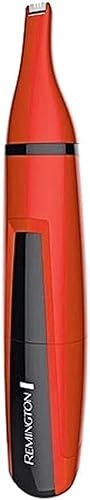 Remington ND3150CDN Pocket Size Battery Operated Travel Nose Ear Trimmer, Red