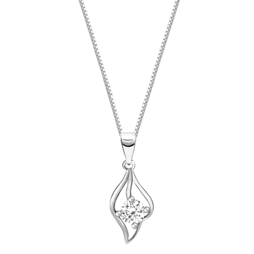 GIVA 925 Anushka Sharma Silver Falling Dew Pendant With Box Chain|Rakhi Rakshabandhan Gift For Sister Bhabhi,Gifts For Women & G