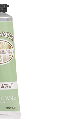 LOccitane Almond Delicious Hand & Nail cream, 1 OZ: Irresistible Scent, Softening, Moisturizing, Infused With Almond Oil, 24-hou