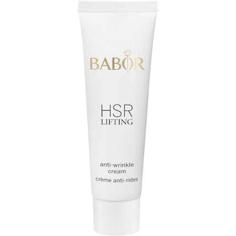BABOR HSR Lifting Anti Wrinkle Cream, Travel Anti Aging Night Cream, Target Fine Lines & Wrinkles, Vitamin E, Increase Moisture 