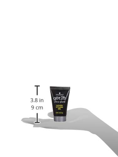(3Pack) [Got 2B] Ultra Glued Invincible Styling Gel 1.25Oz