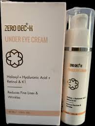 Zero DecH Under Eye Cream With Reduces Fine Lines And Wrinkles 30Ml