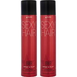 SEXY HAIR Concepts, BIG SPRAY AND PLAY VOLUMIZING HAIR SPRAY 10 OZ DUO (PACKAGING MAY VARY)