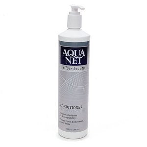 Aqua Net Silver Beauty Conditioner For Graying Hair 13Oz Pump Bottle (1/Ea)