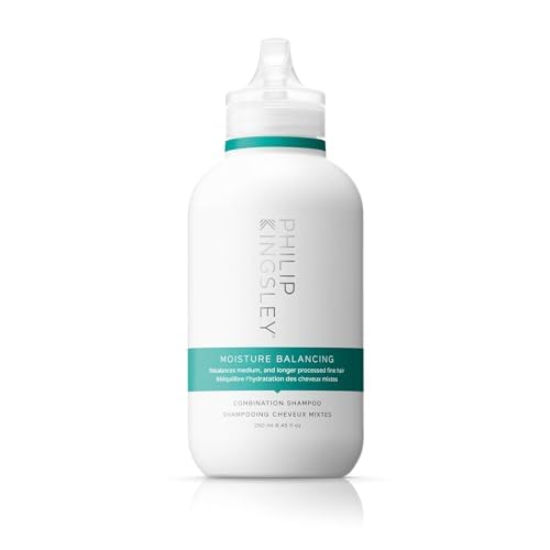 PHILIP KINGSLEY Moisture Balancing Combination Shampoo Hydrating for Dry Oily Hair, Hydration Anti-Frizz Anti-Oxidant Shampoo Ge
