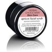 Herbal Choice Mari Natural Apricot Facial Scrub, Gentle Exfoliation; 0.5floz, Made with Organic