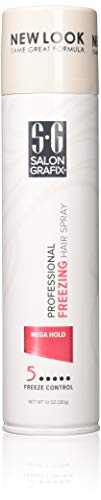 Salon Grafix Freezing Hair Spray,Mega Hold,10-Ounce (Pack Of 3)