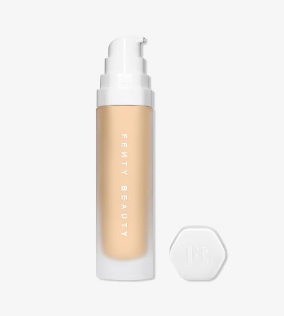 Soft Lit Naturally Luminous Longwear Foundation - 140 Light Warm Yellow by Fenty Beauty for Women - 1.08 oz Foundation