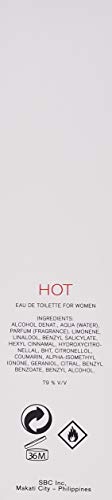 Perfume Holding Hot For Women Eau De Toilette Spray, 3.3 Ounce