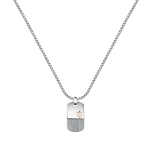 Maserati Jewels Stainless Steel Jm121Atk08 Necklace For Men