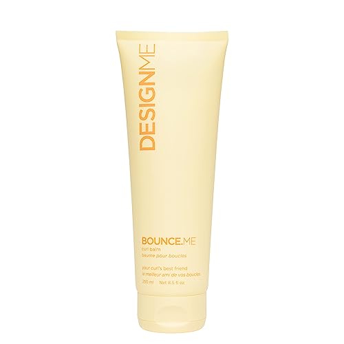 Bounce.Me Curl Balm By Designme  Curl Cream For Curly Hair With Nourishing Argan Oil  Wave, Coil, And Curl Defining Cream  Sulfa