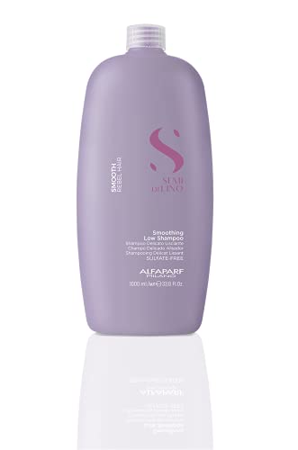Alfaparf Milano Semi Di Lino Smooth Low Shampoo For Frizzy And Rebel Hair - Sulfate Free Shampoo - Straightens Controls Hydrates