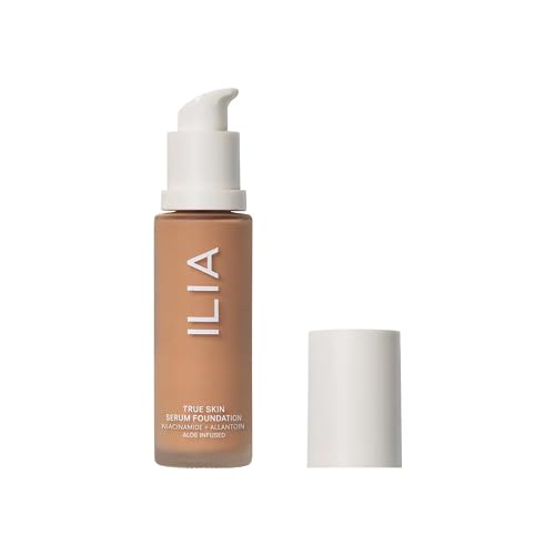 ILIA - True Skin Serum Foundation  cruelty-Free, Vegan, clean Beauty (Maraca SF9)