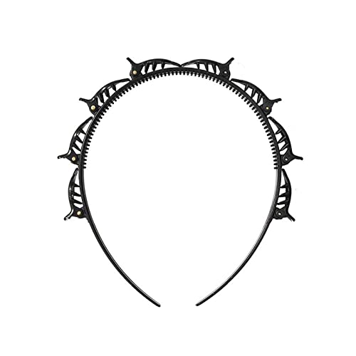 Shidara Headbands, Hair Clips For Girl And Lady, Barrettes For Thin Or Thick Hair, Double Bangs Hairstyle Hairpin, Alligator Cli