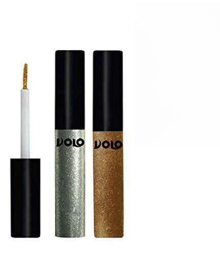 Volo Waterproof Glitter Eye Liner (Entick Silver & Copper)