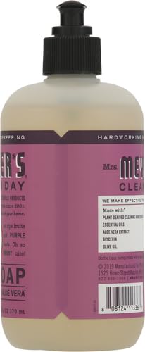 Mrs. Meyers Clean Day Hand Soap, Plumberry, Made With Essential Oils, 12.5 Oz