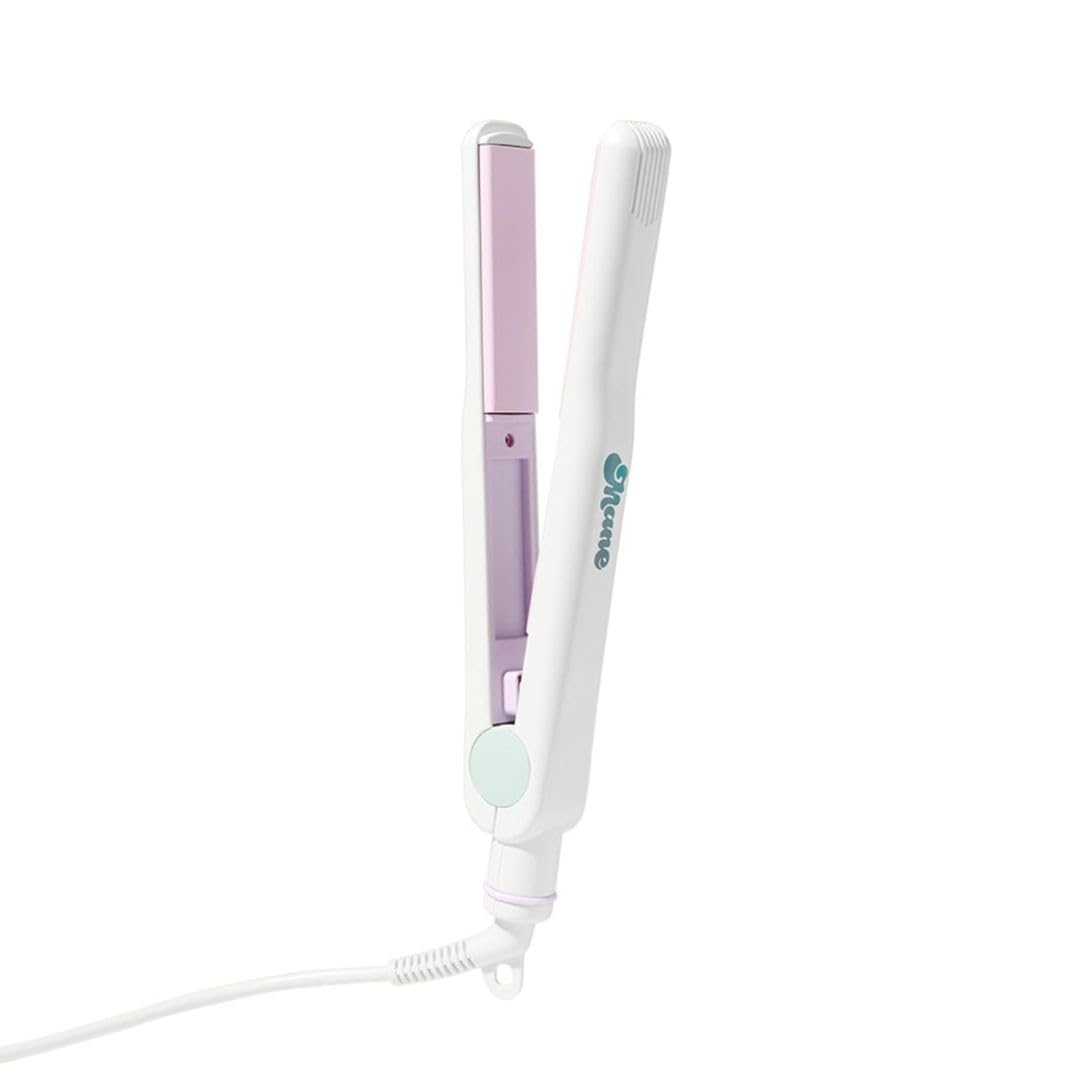Mane Multi-Use Flat Iron - 1 Inch Ceramic Hair Straightener that Straightens, Waves & Curls Hair - Tames Frizz & Flyaways, Boost