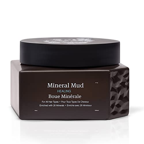 Saphira Deep Healing Hair Treatment Mineral Mud Mask For Dry, Damaged, Bleached, Color-Treated Hair & Scalp L Repairs, Hydrates