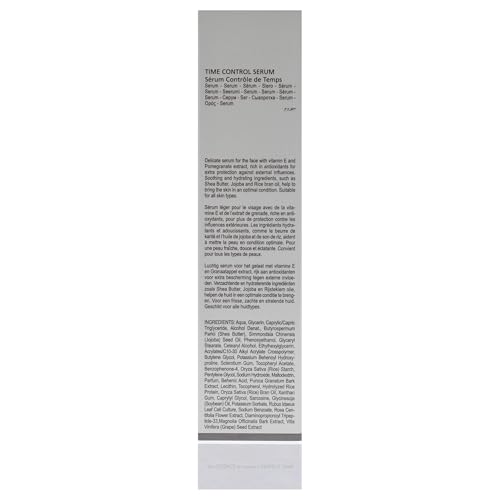 TYRO Time Control Face Serum - With Soothing And Hydrating Ingredients - Keeps Your Skin In Optimal Condition - With Vitamin E &