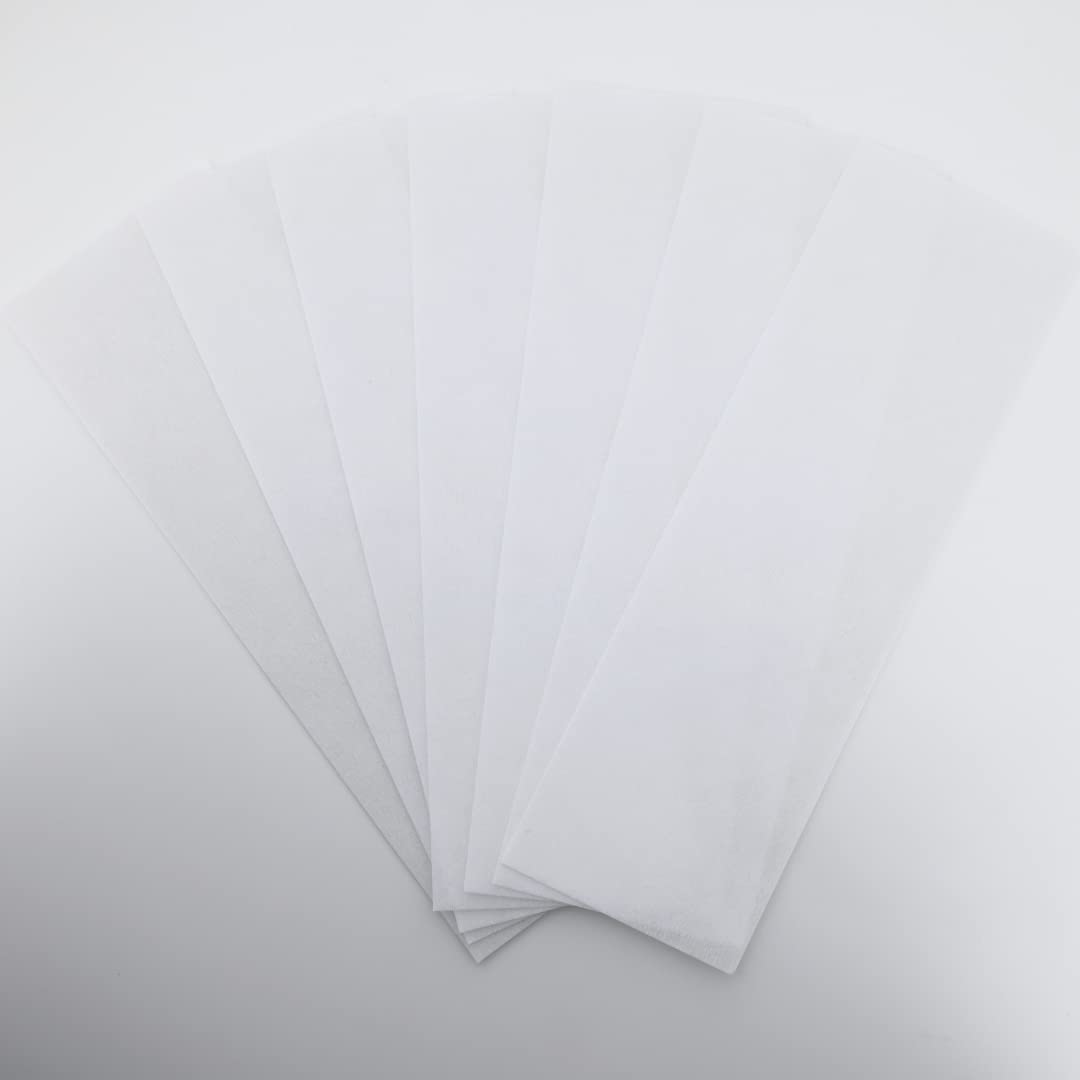 Omwah Beauty Professional Salon Grade Facial And Body Non Woven Epilating Wax Strips Large 3 X 9 Hair Removal (2000 Count)
