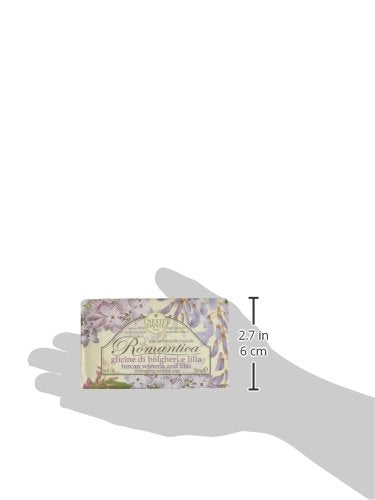 Nesti Dante Romantica Enchanting Natural Soap - Tuscan Wisteria & Lilac -250g/8.8oz