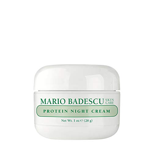 Mario Badescu Protein Night Cream For Dry And Sensitive Skin  Anti-Aging Night Cream Formulated With Peptides & Collagen 1 Oz