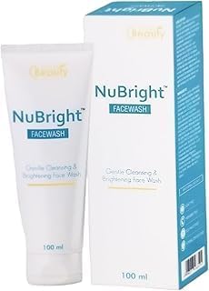 Nubright Face Wash Gentle Cleansing & Brightening, All Skin Types, 100 Ml
