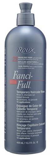 Roux Hair Products Roux Fanci-Full Temporary Color Rinse, 23 Frivolous Fawn, 15.2 Fl Oz (Kaka-Boynam10-Low304)