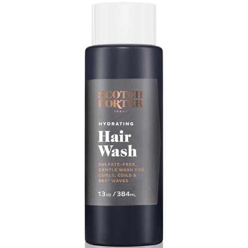 Scotch Porter Hydrating Hair Wash For Men | Gentle Shampoo Promotes Softness, Shine & Scalp Health | Free Of Parabens, Sulfates
