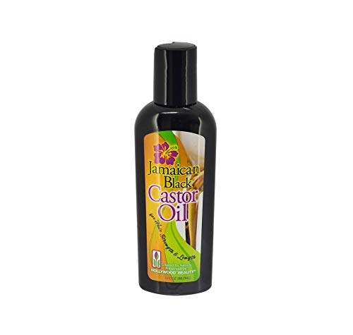 Hollywood Beauty Black Jamaican Castor Oil, 3 oz (Pack of 3)