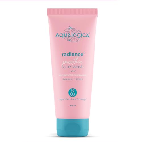 Aqualogica Radiance+ Smoothie Face Wash With Watermelon & Niacinamide For Men & Women -Reduces Dark Spots & Blemishes | For Oily