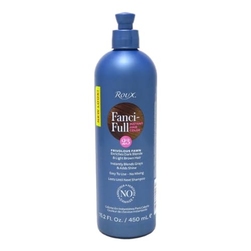 Roux Hair Products Roux Fanci-Full Temporary Color Rinse, 23 Frivolous Fawn, 15.2 Fl Oz (Kaka-Boynam10-Low304)