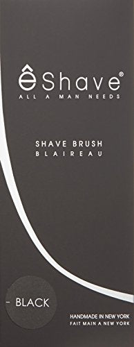 Shave Fine Badger Hair Shaving Brush, Black