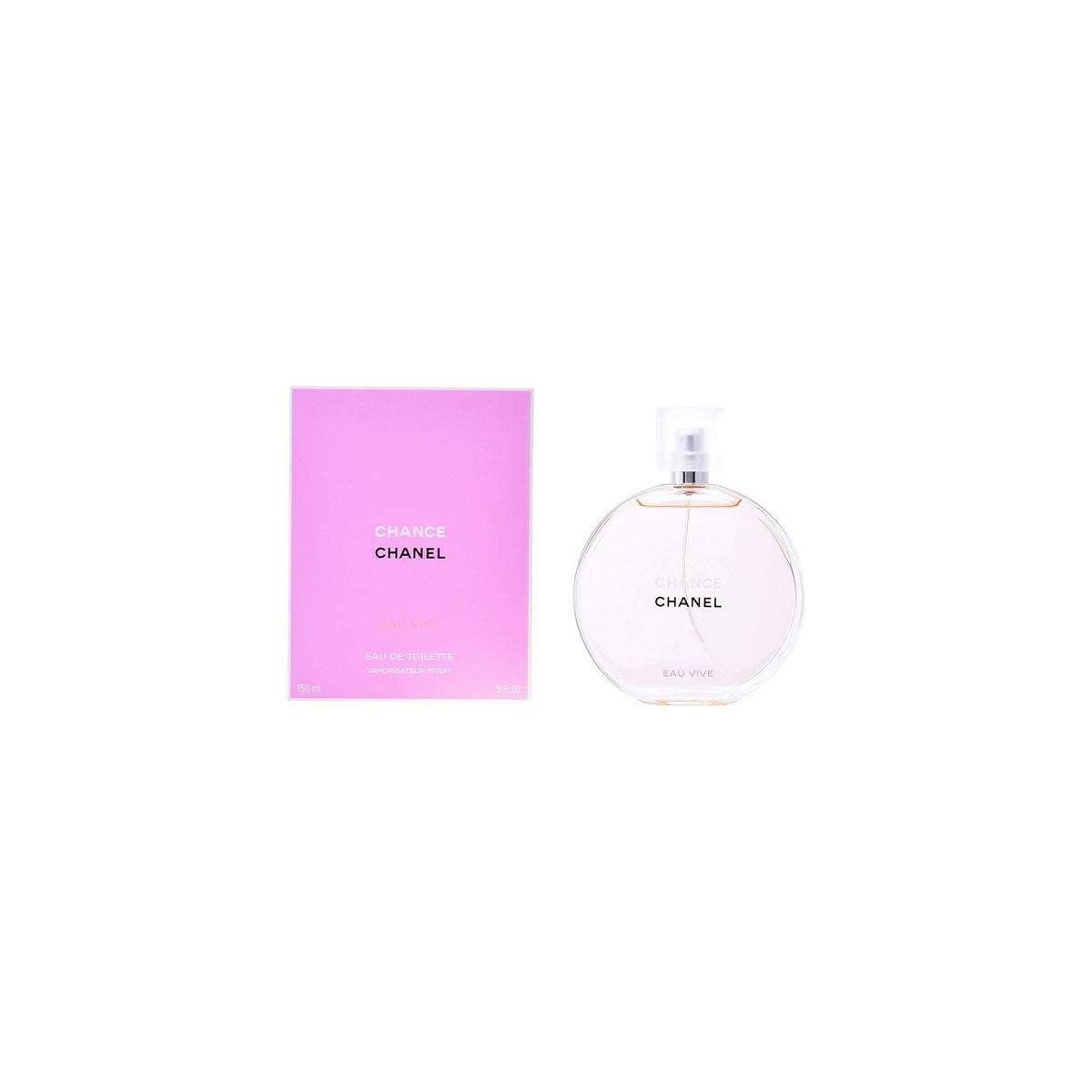 Chanel Chance Eau Vive Eau De Toilette Spray For Women, 3.4 Ounce