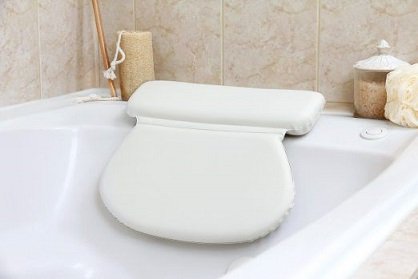 Epica Bath Pillow | Luxury Bathroom Accessories For Women & Men, Bathtub Decor, Bath Essentials | Non-Slip Waterproof Pillow Wit