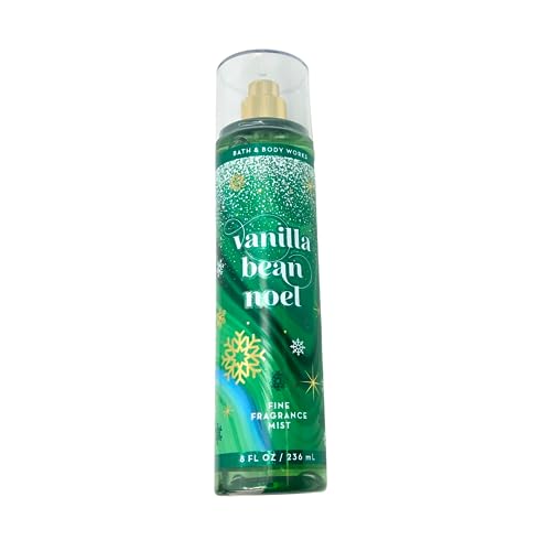 Bath & Body Works Vanilla Bean Noel Fine Fragrance Mist 8Oz - Lot Of 3