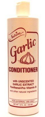 Nutrine Garlic Conditioner 16 oz. Unscented (Case of 6) by Nutrine