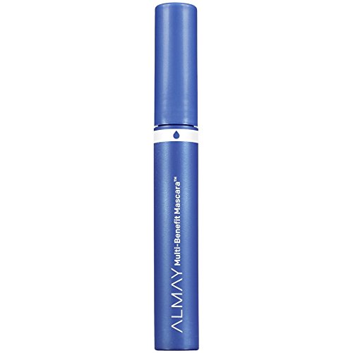 Almay Waterproof Mascara, Multi-Benefit Eye Makeup, Ophthalmologist Tested, Fragrance-Free, Hypoallergenic, Black, 0.24 Oz
