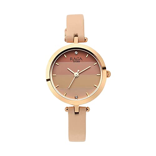 Titan Watches For Women (T2606Wl02), Pink, Strap