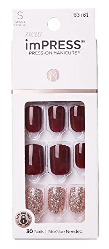Kiss Impress Press-On-Manicure Kit 30 Count No Other Short (Pack Of 2)