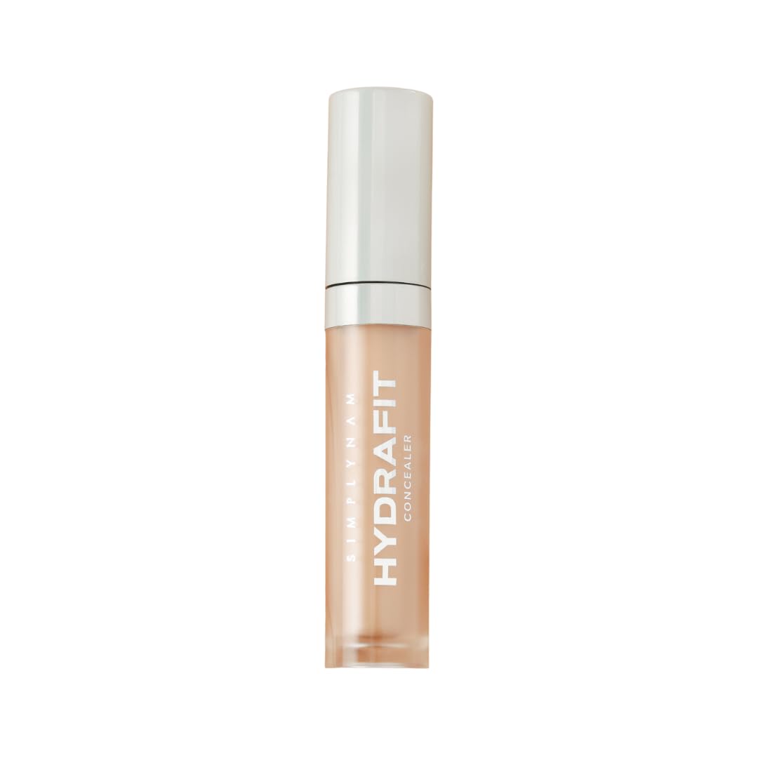 Simplynam Hydrafit Liquid Concealer | Neutral Undertone Concealer For Seamless Base Makeup | Crease-Free Blur With Natural Cover