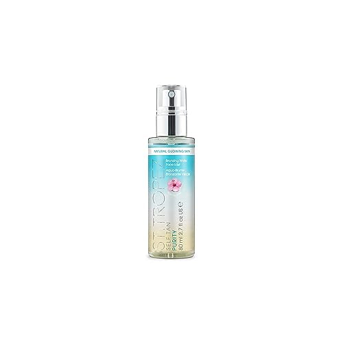 St Tropez Self Tan Purity Face Mist, Natural Sunkissed Glow Face Tan With Hyaluronic Acid & Antioxidants, Vegan, Natural & Cruel