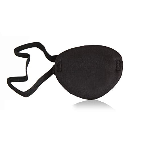 Oarkive SUWOW Pirate Eye Patch - Black Medical Eye Patches for Adults & Kids, 1 Count, EVA Material, Perfect for Halloween & Cosplay