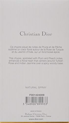 Christian Dior Diorama For Women Eau De Toilette Spray, 3.4 Ounce